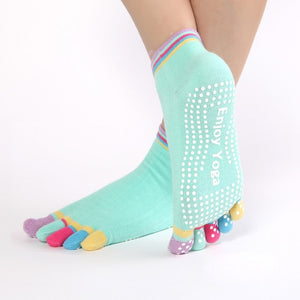 Anti Slip Cotton Pilates Socks